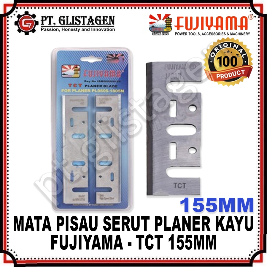 FUJIYAMA Mata Planer Blade TCT155MM FUJIYAMA ORIGINAL