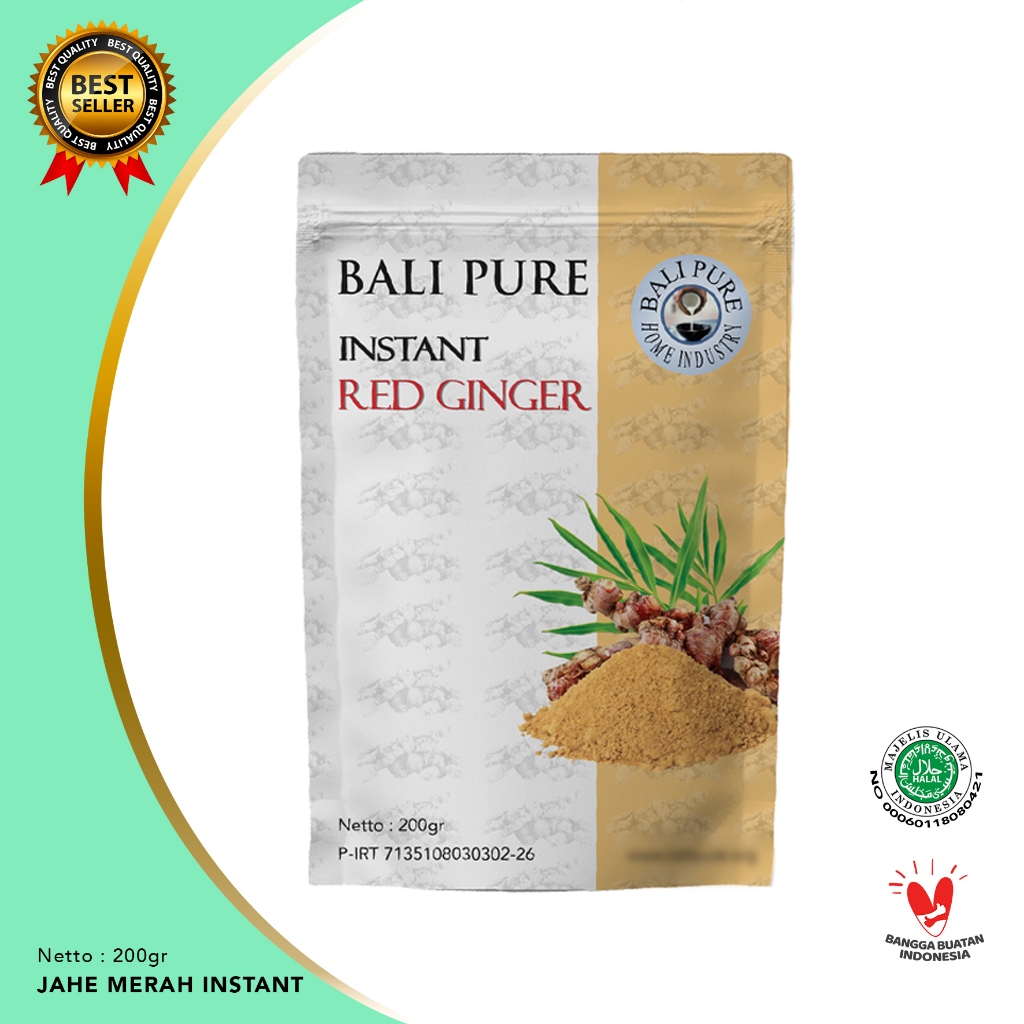 

Bali Pure Ekstrak Jahe Merah 200gr Organik