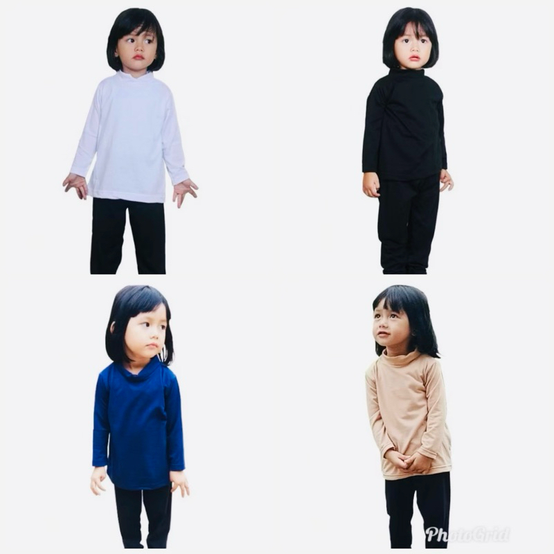 Manset anak / dalaman anak panjang / Manset kids /  baju anak panjang