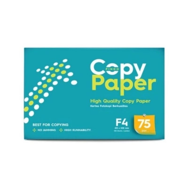 

Kertas HVS F4 75gr Copy Paper Khusus Gojek/Grab