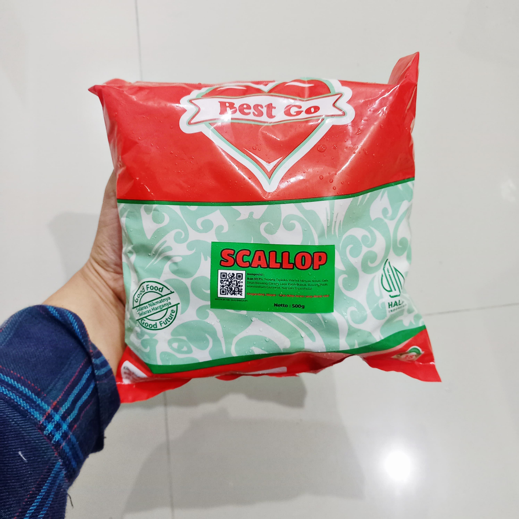 

ADDRIELLA Best Go Scallop 500gr | Best Go/Frozenfood/Frozenfood Murah