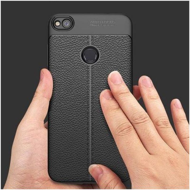 HUAWEI GR3 2017 GR5 2015  AUTO FOCUS SOFTCASE LEATHER CASE KULIT JERUK