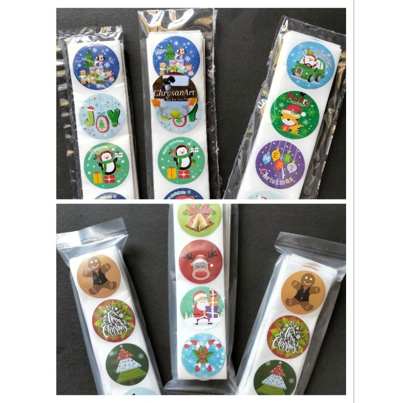 

Stiker Natal Lucu/Stiker Natal Kecil/Stiker Natal Murah isi 80 pcs per pak