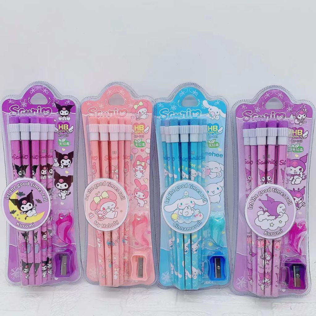 

PK037 PENSIL KARAKTER SANRIO FREE SERUTAN ISI 12
