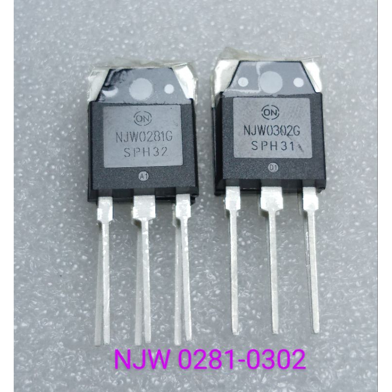 IC Transistor NJW0302 & NJW0281 Original ON NJW0302G NJW0281G