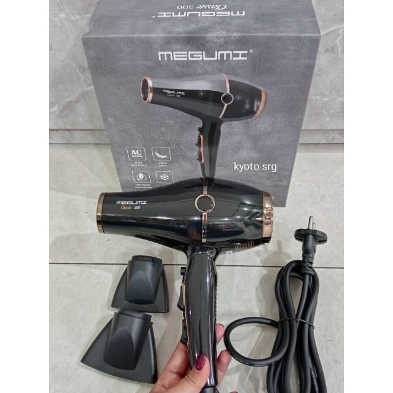 Hair dryer MEGUMI classic 500