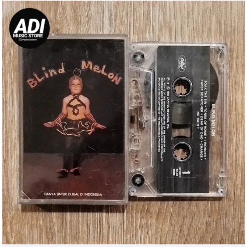USED Blind Melon - Self Titled (Kaset Tape Pita)