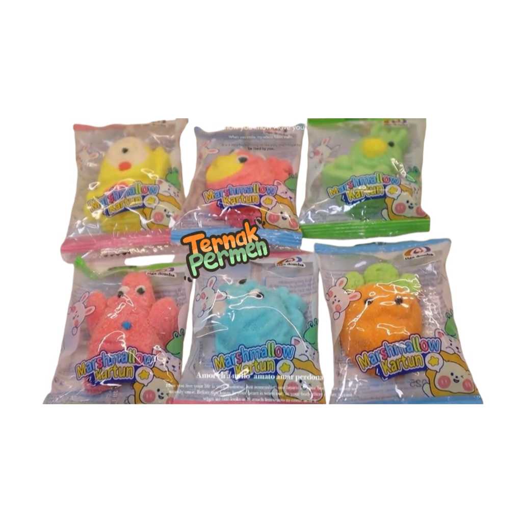 

TIGA DOMBA MARSHMALLOW KARTUN ISI 30 PCS