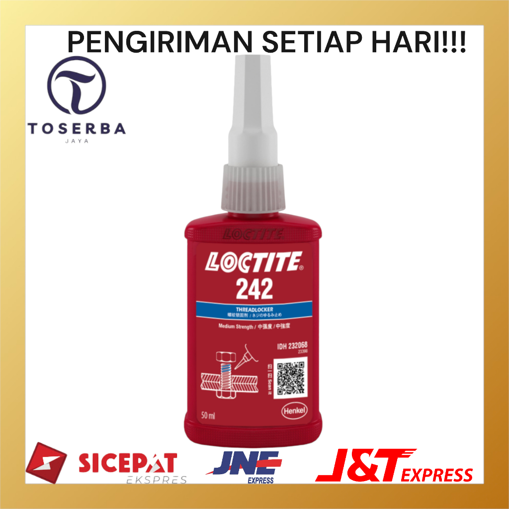

LOCTITE 242 50ML ORIGINAL - LEM LOCTITE 242 50 ML