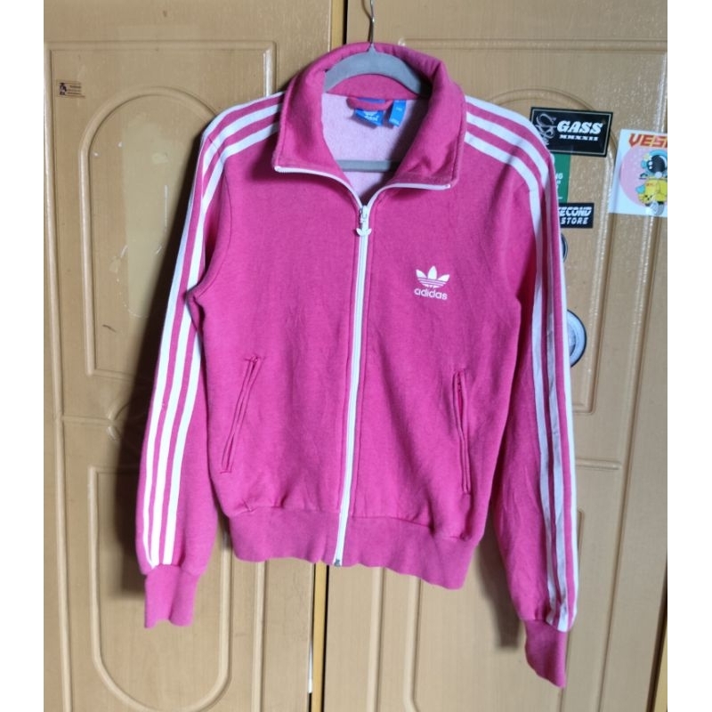 adidas Firebird pink tracktop