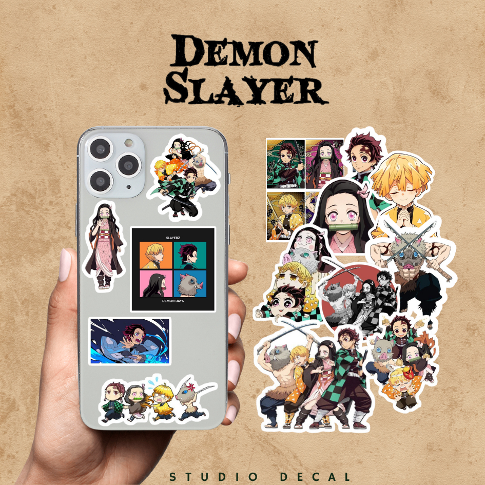50PCS+ STIKER DEMON SLAYER | STICKER  DEMON SLAYER |  DEMON SLAYER STIKER | DEMON SLAYER | TANJIRO |