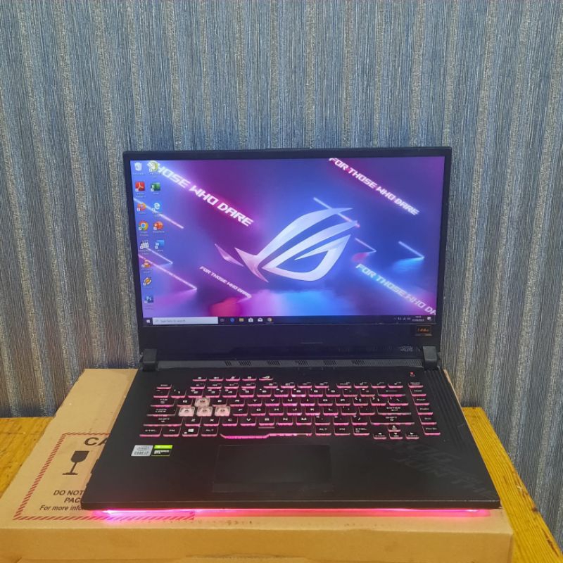 Laptop Gaming Asus ROG Strix G512LU, Core i7-10750H, Ram8Gb/Ssd512Gb, #GTX1650