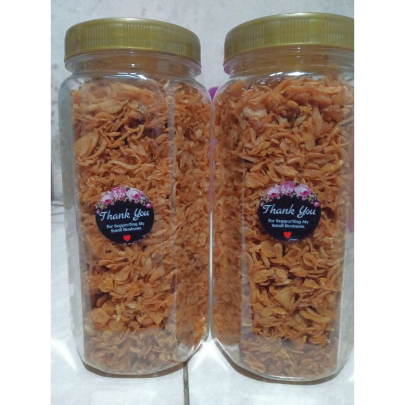 

Bawang Goreng Asli Tanpa Campuran ukuran 600 ml