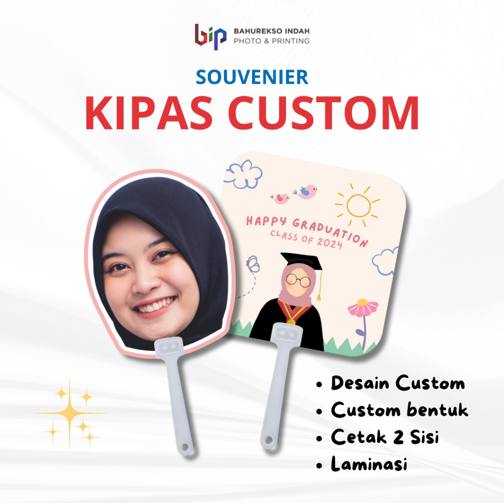 Cetak Kipas Souvenir Custom | Cetak Kipas Custom