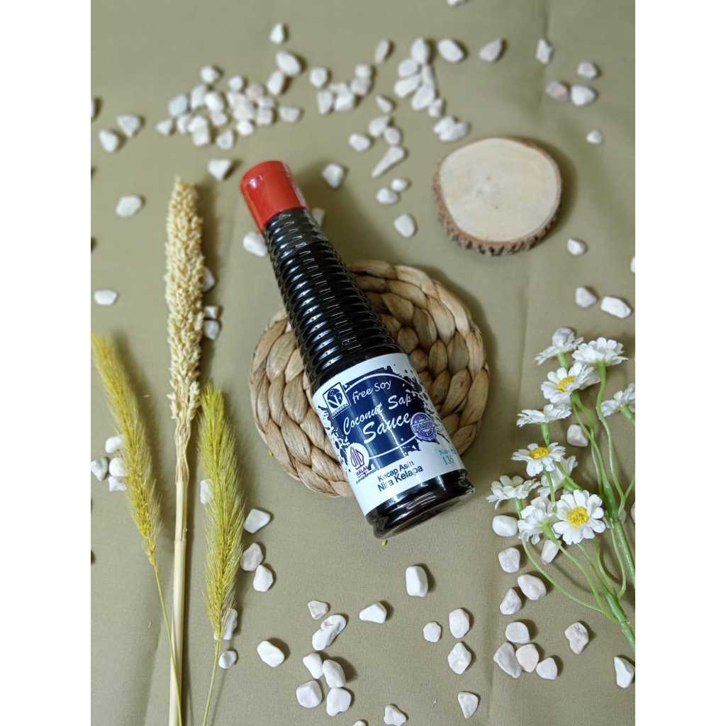 

NUCIFERA Coconut Sap Sauce | Kecap Asin Nira Kelapa (Free Soy) 135ml