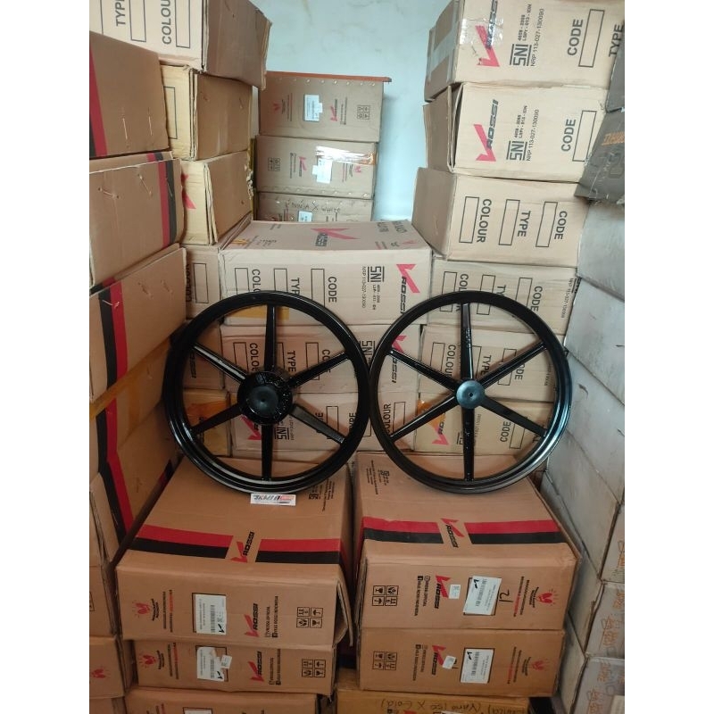 VELG VROSSI DERIK PALANG 6 SONIC 160/185 VELG VROSSI P6 LURUS SONIC