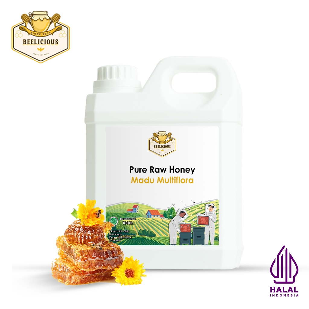 

Beelicious Madu Multiflora 1000ml
