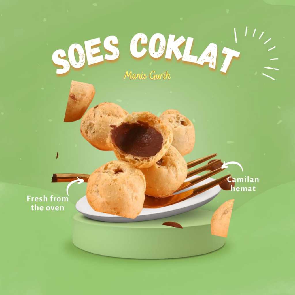 

Soes Coklat Super - Manis Gurih