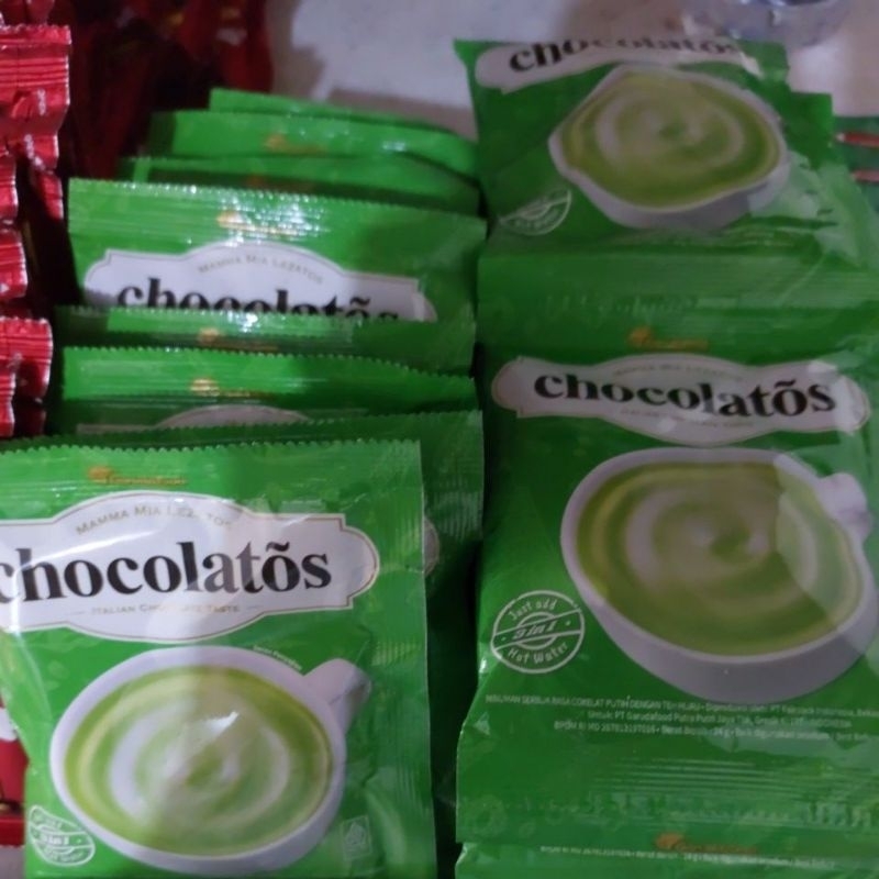 

Chocolatos matcha (1 renceng)