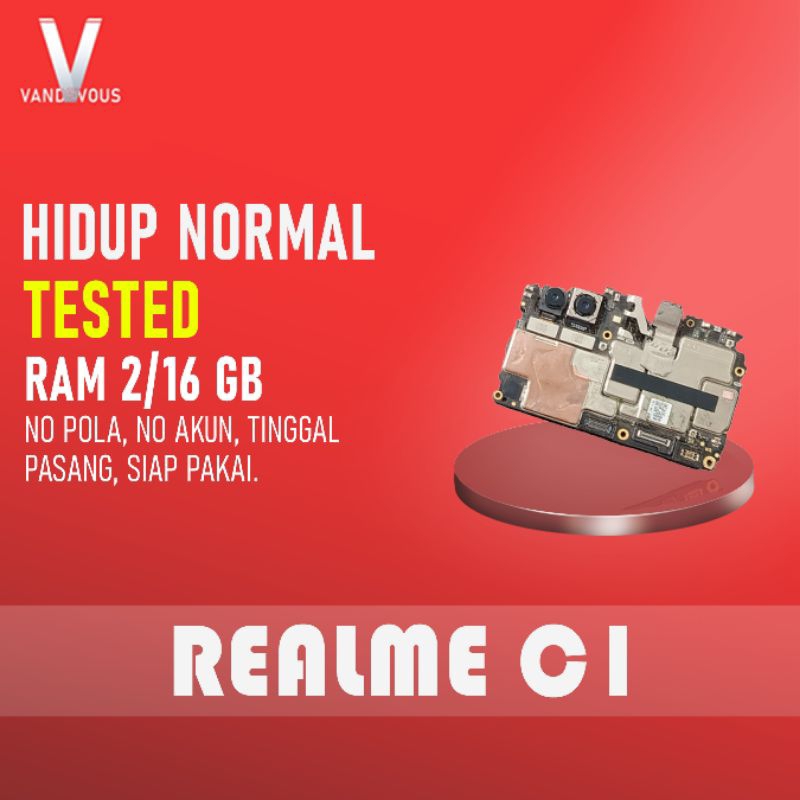 Sparepart Mesin Hidup Realme C1
