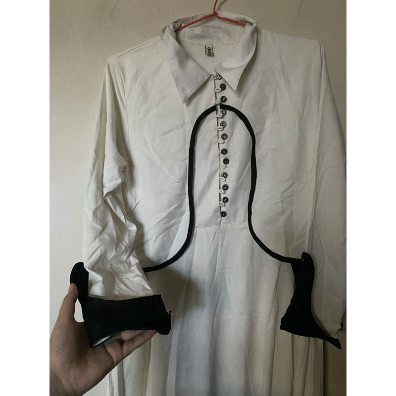 preloved gamis putih