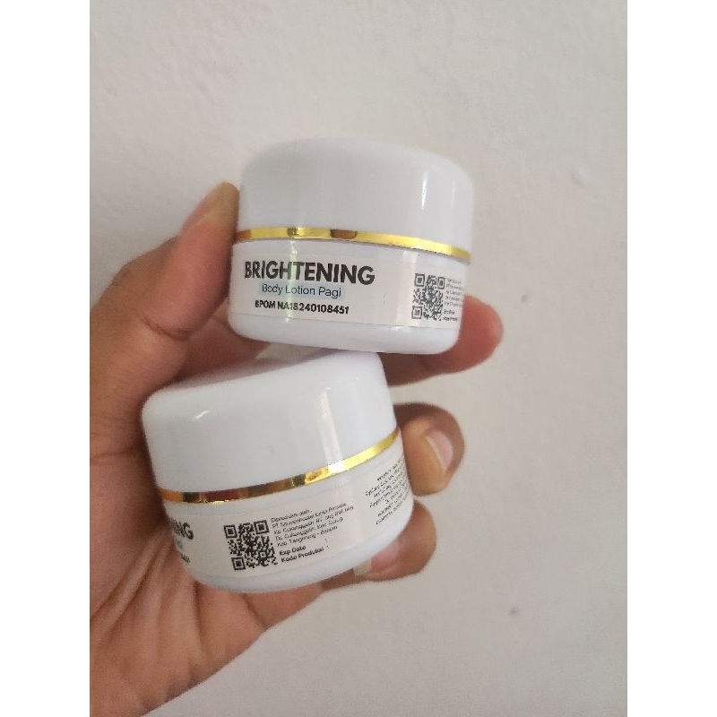 HB Lotion hand BODY 30gr SIANG MALAM pot bibit lotion