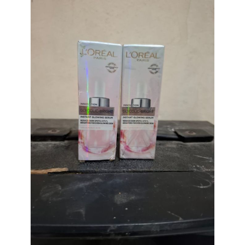 Loreal Glycolic Bright  instant Glowing Serum 15ml