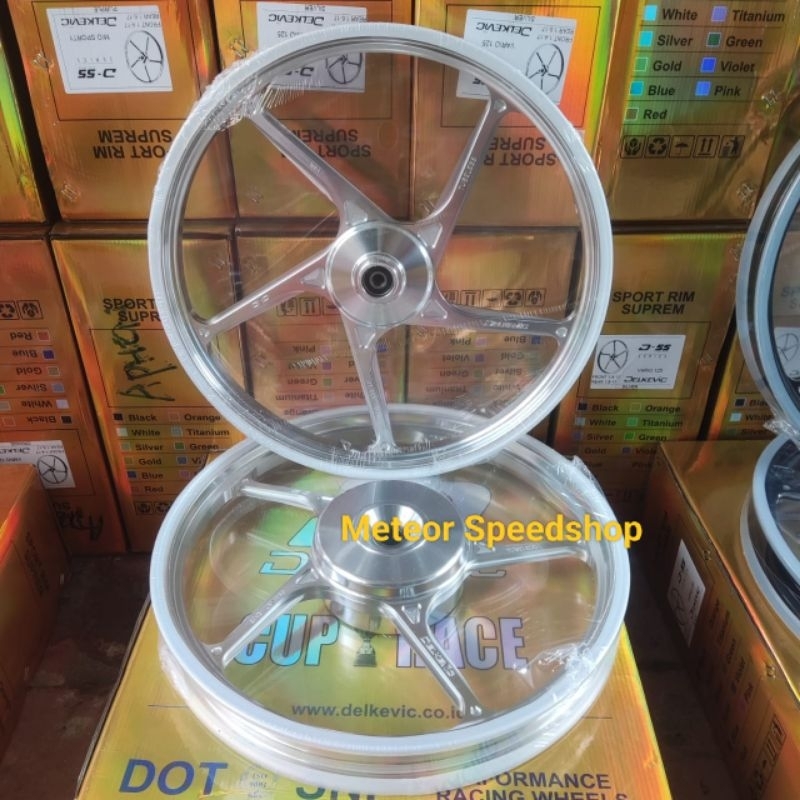 VELG RACING DELKEVIC D55 UK 140/160x17 PALANG 5  VARIO BEAT SCOOPY MIO SPORTY VELEG RING 17 PALANG 5