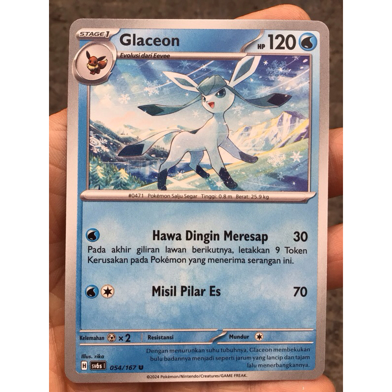 KARTU POKEMON GLACEON