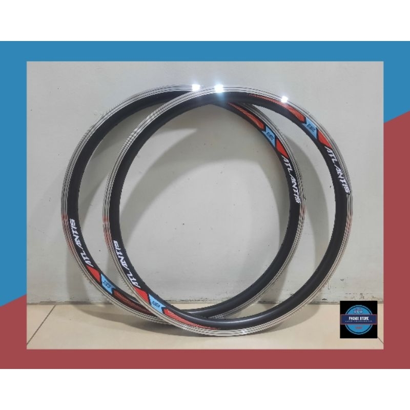 Velg 20 murni lubang 36 Velg 20 Atlantis 36 hole Rim Velg Atlantis 20 × 175 36 hole Alloy Double Wal