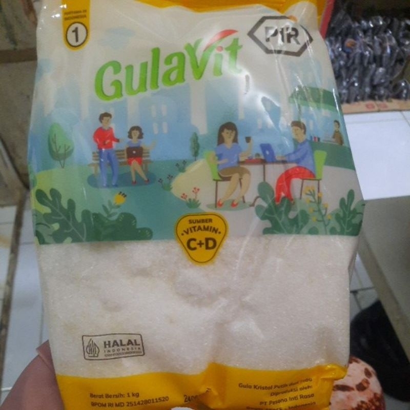 

GULA GULAVIT 1 KG - GULA PASIR LOKAL