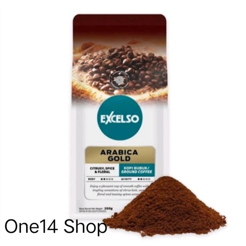 

Excelso Arabica Gold 200gr pouch