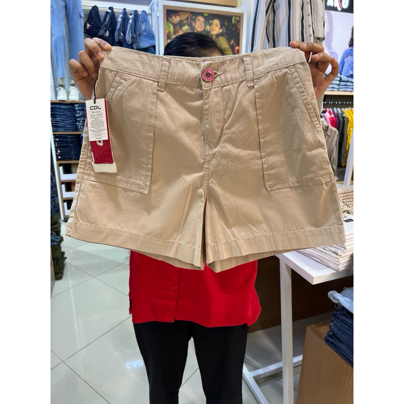 CELANA BERMUDA PENDEK CDL CEWEK CDL X Cardinal