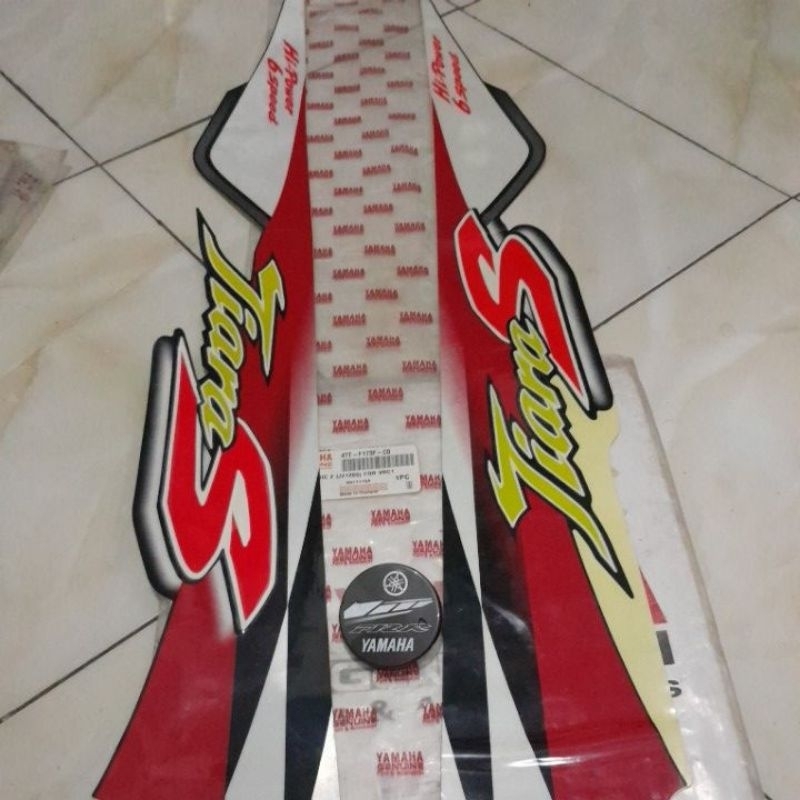sticker original yamaha tiara/j120,striping yamaha tiara original