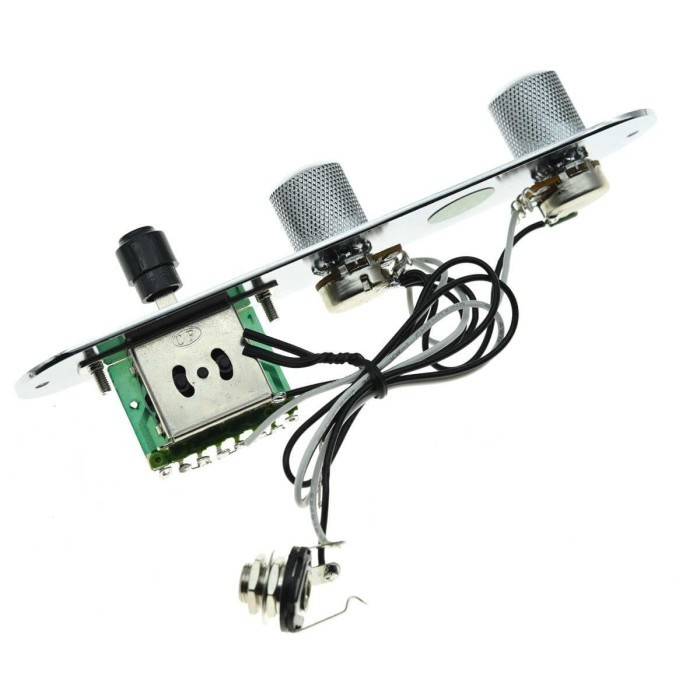 Pre Wiring Plat Body Telecaster Chrome