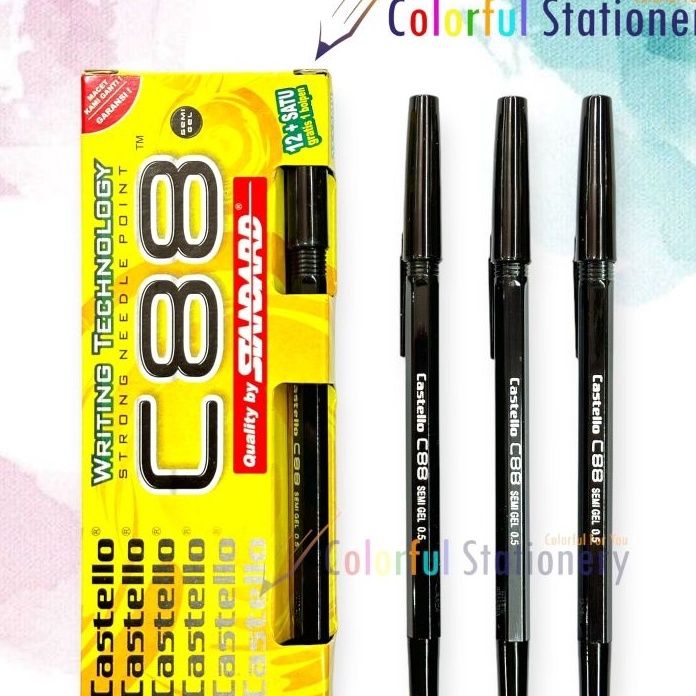 

Pulpen Ballpoint Standart C88 12 Pcs