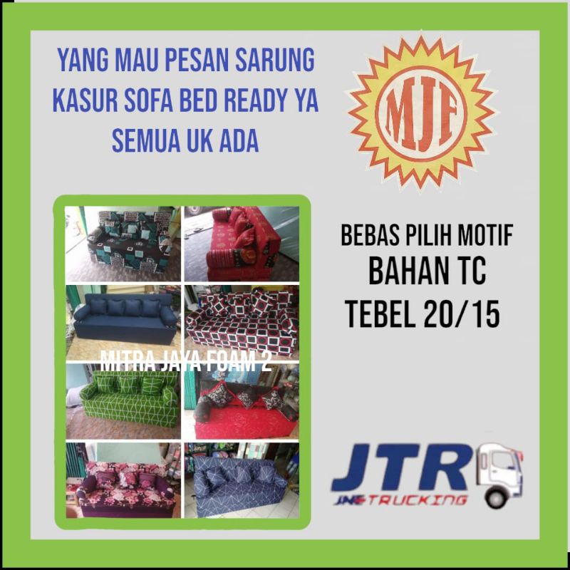 Sarung kasur sofa bet hanya sarung nya aja