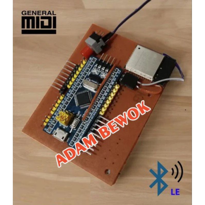 Modul Koneksi USB dan Bluetooth LE (Low Energy)
