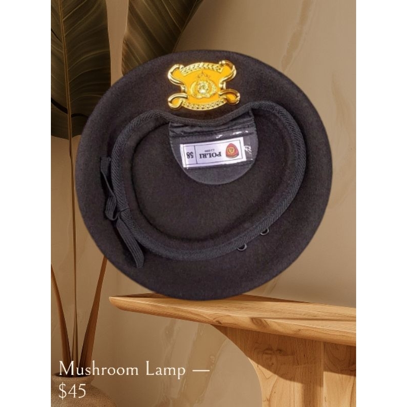 Baret Coklat Tua Jatah Pembagian Polri Ori Sabhara