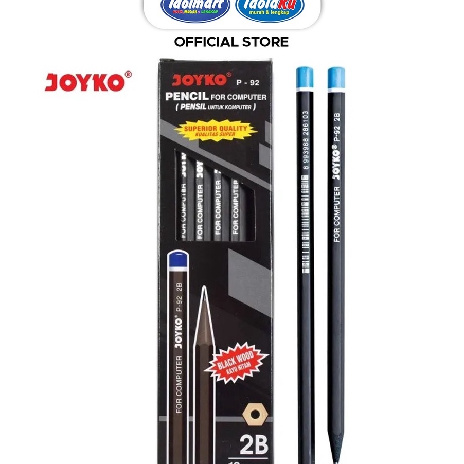 

IDOLMART Pencil Pensil P92 2B 1 BOX 12 PCS 1 lusin isi 12