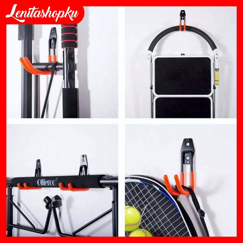 Cantolan Sepeda Hanger Pedal Wall Mountain Bike Minimalis | Besi Gantungan Sepeda Cantolan Serbaguna