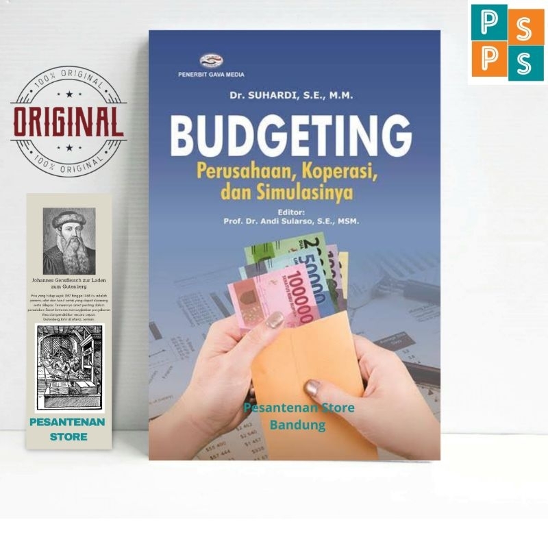 BUKU ORIGINAL BUDGETING Perusahaan Koperasi dan Simulasinya Dr Suhardi Kode Gava media