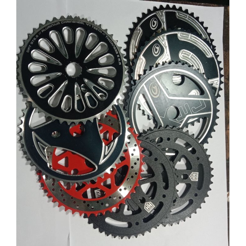 chainring, piringan, haro bmx 44T alloy
