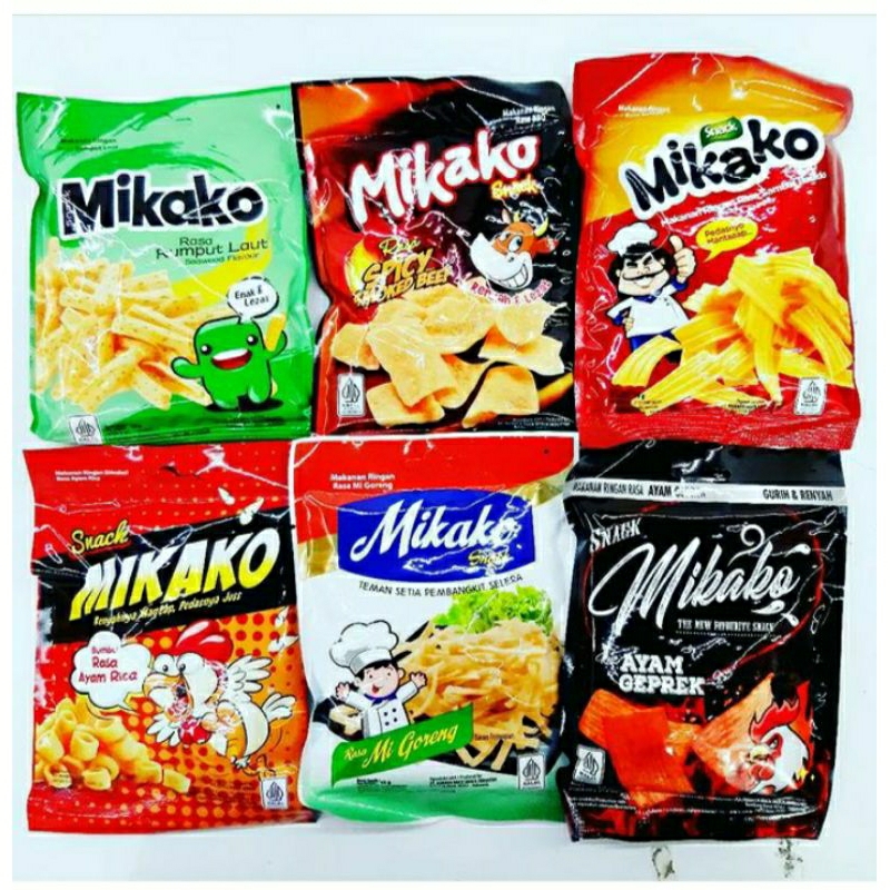 

MIKAKO SNACK ANEKA RASA BEST SELLER 10s