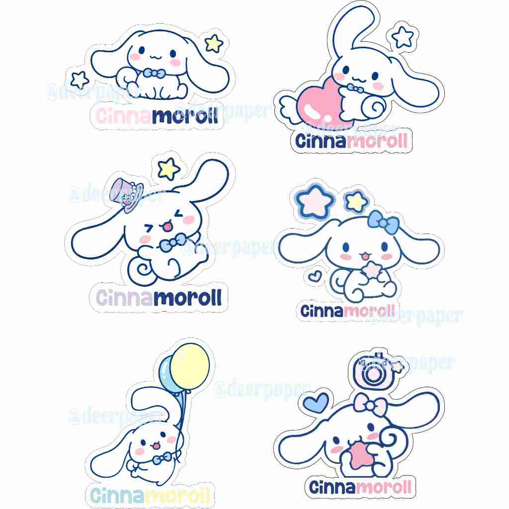 Skotlet Sepeda Listrik Kecil Vinyl Cinnamoroll