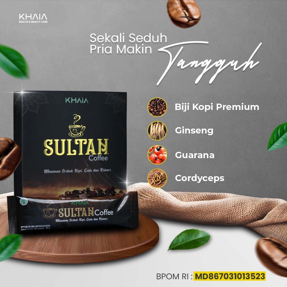 

1 SACHET Sultan Coffee | Kopi Sultan | Coffee Sultan | Kopi Stamina | Kopi Sultan stamina pria