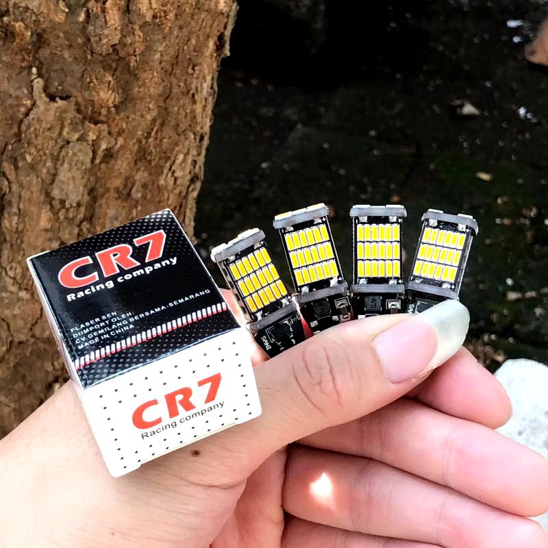 Paket Lampu Sen Sein Led 45 Mata 45 Titik + Flasher Relay sein sen LED Kedip 45 Mata Super Terang Mo