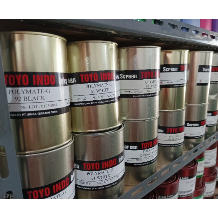 

PRODUK BARU KAMI tinta polymate Toyo 1kg