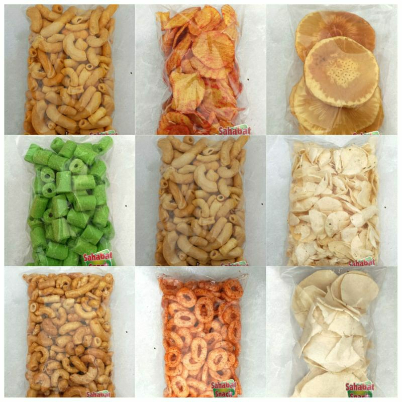 

Snack Ringan Kiloan 250-150g ALL VARIAN (rasa&bentuk) ANEKA SNACK KILOAN