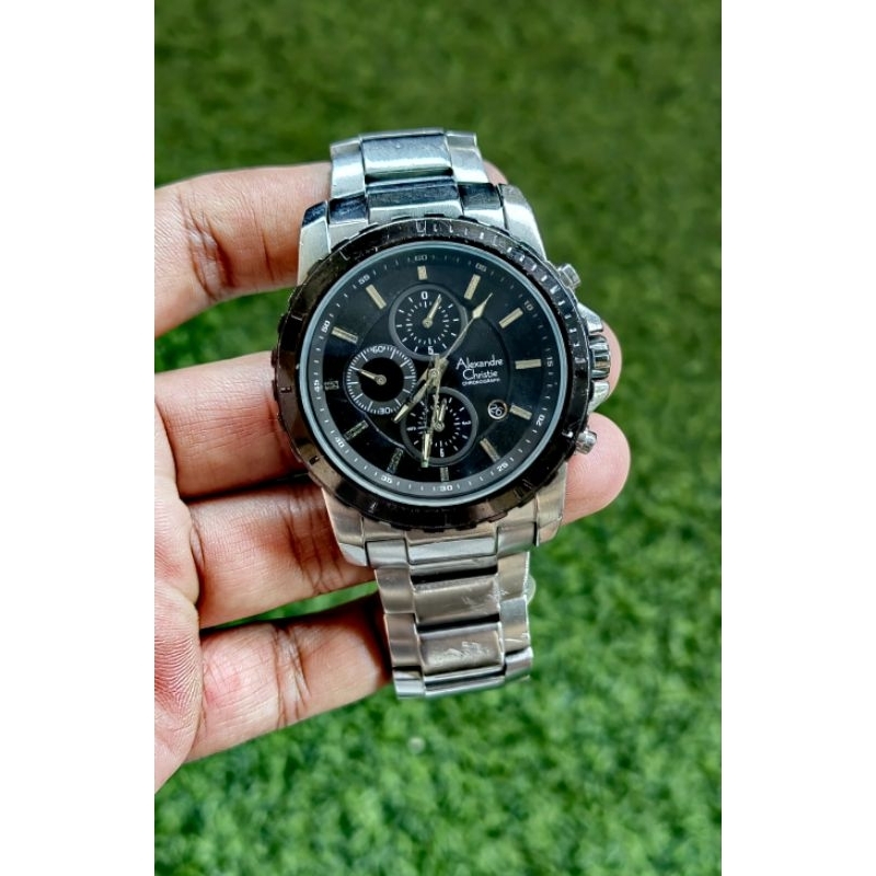 JAM TANGAN ALEXANDRE CHRISTIE 6141MC SECOND PRELOVED ORIGINAL